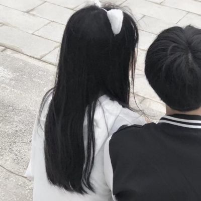 情侣头像意境ins一对两张恩爱(图7)