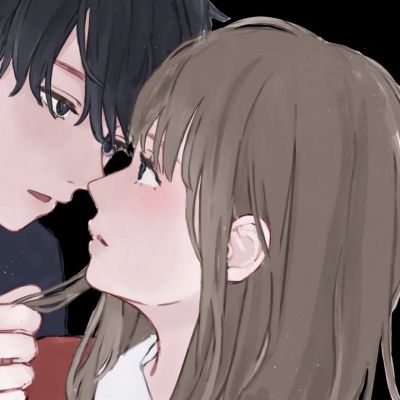 一对两张魅力手绘动漫情头集｜浪漫放映室(图6)