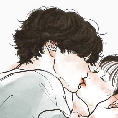 一对两张魅力手绘动漫情头集｜浪漫放映室(图3)