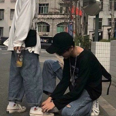 情侣头像望喜.(图2)