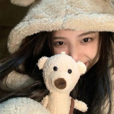 ins意境氛围感可爱系女头(图10)