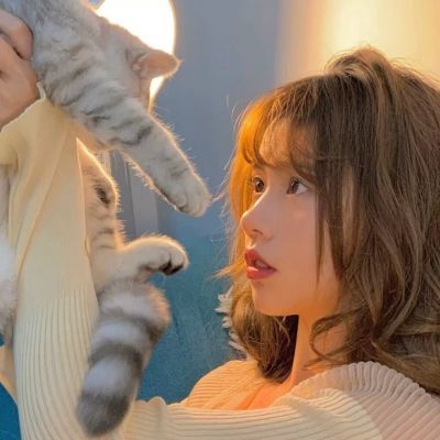 ins意境氛围感可爱系女头(图5)