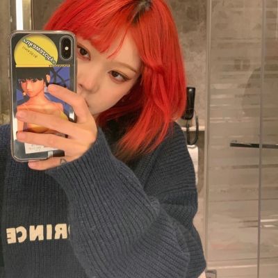 ins意境氛围感可爱系女头(图8)