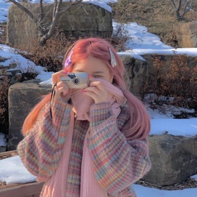 ins意境氛围感可爱系女头(图7)