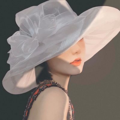 小众氛围感女头★天空蔚蓝蔚蓝的，就像我对你的心，永远都看不透(图10)