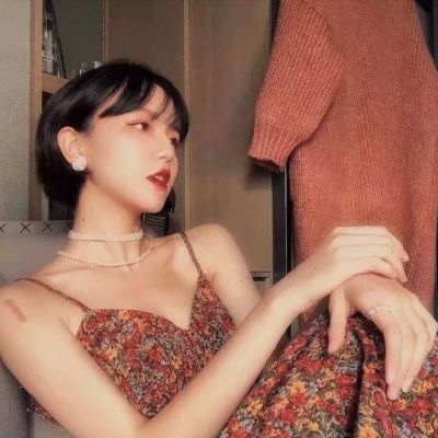 小众氛围感女头★天空蔚蓝蔚蓝的，就像我对你的心，永远都看不透(图12)