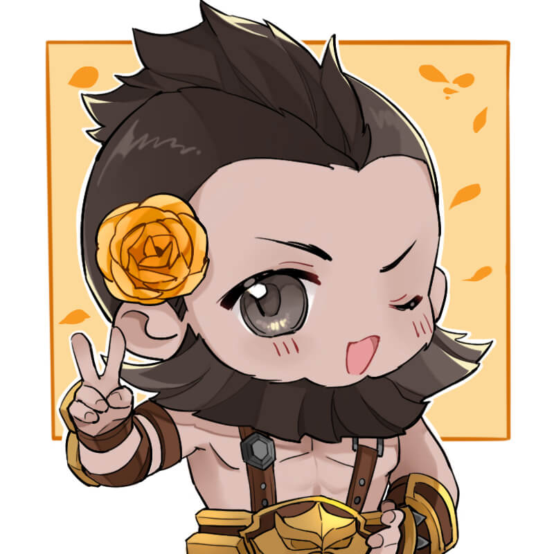 王者荣耀全英雄六周年纪念版头像(图14) 王者荣耀全英雄六周年纪念版头像-程咬金