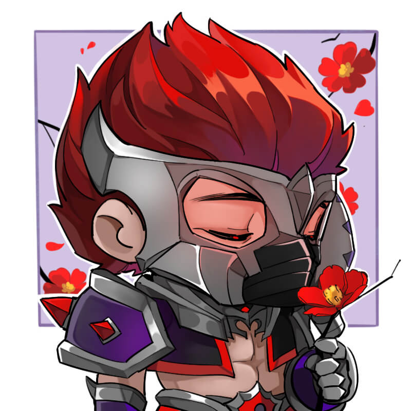 王者荣耀全英雄六周年纪念版头像(图18) 王者荣耀全英雄六周年纪念版头像-典韦